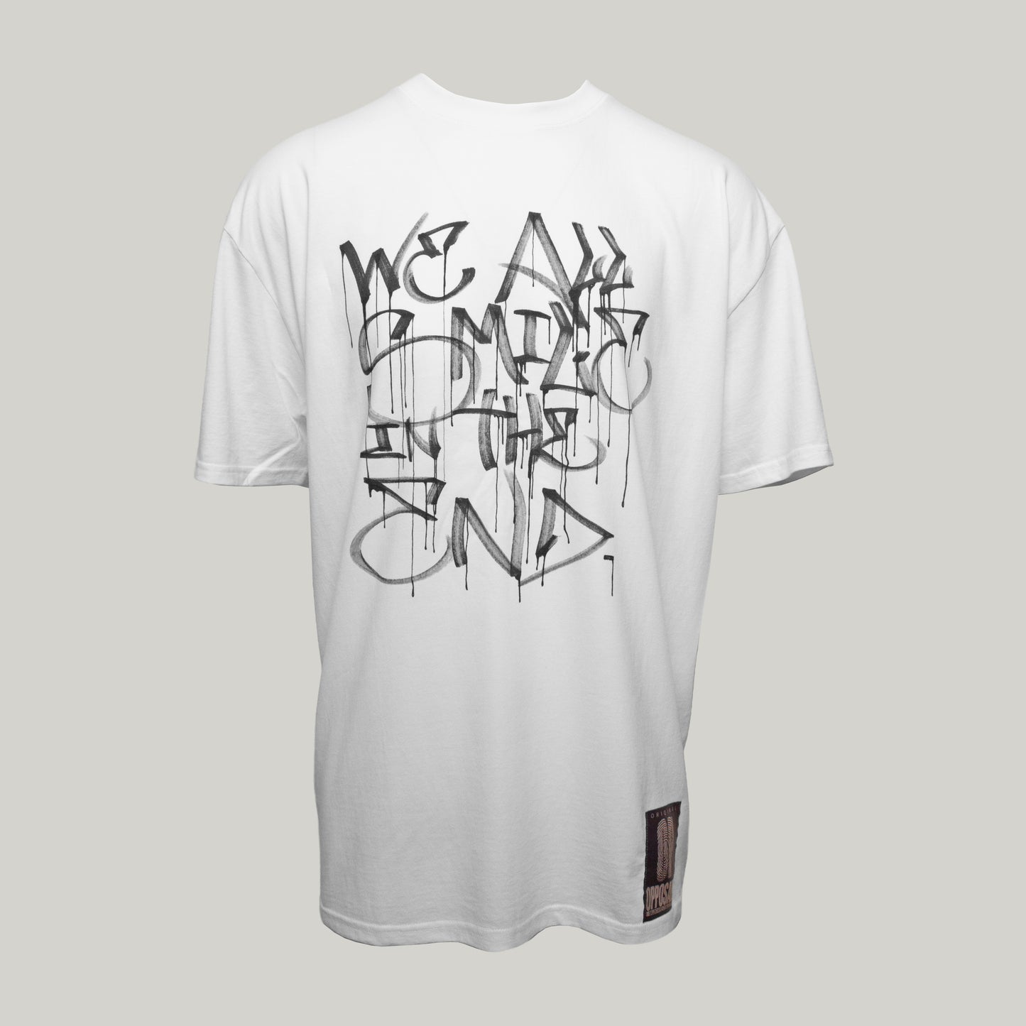 We all smile in the end - Stark White